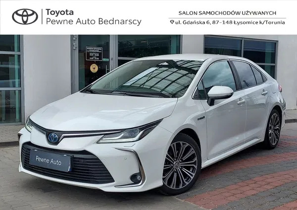 toyota kujawsko-pomorskie Toyota Corolla cena 93900 przebieg: 106500, rok produkcji 2021 z Piaski